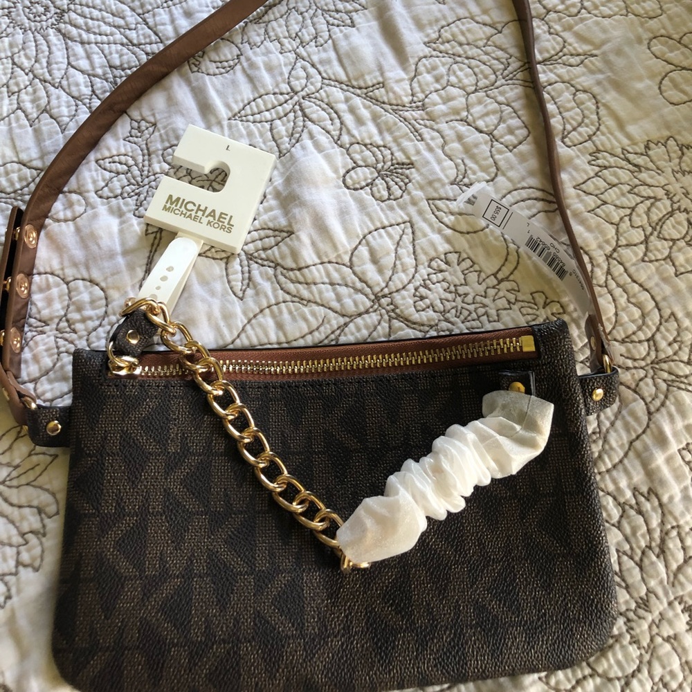 Bags brown size L tan size M